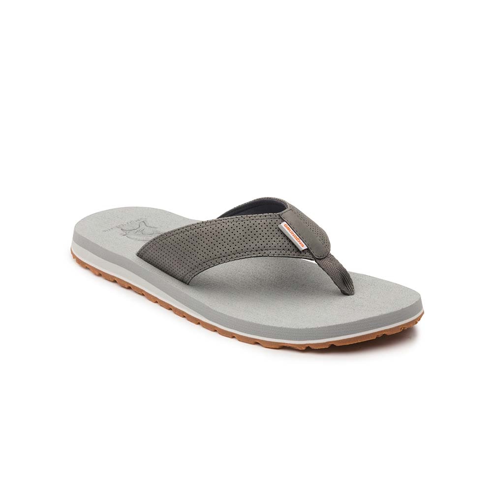 Grundens Species Sandal Men's in Silver King